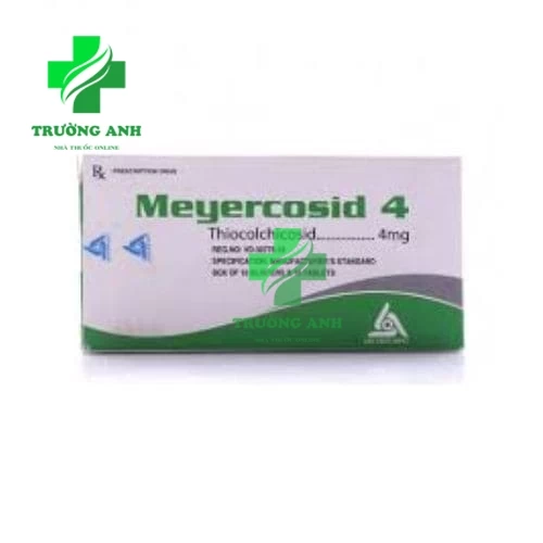 Meyercosid 4 - Hỗ trợ giãn cơ trong các bệnh lý thoái hóa đốt sống